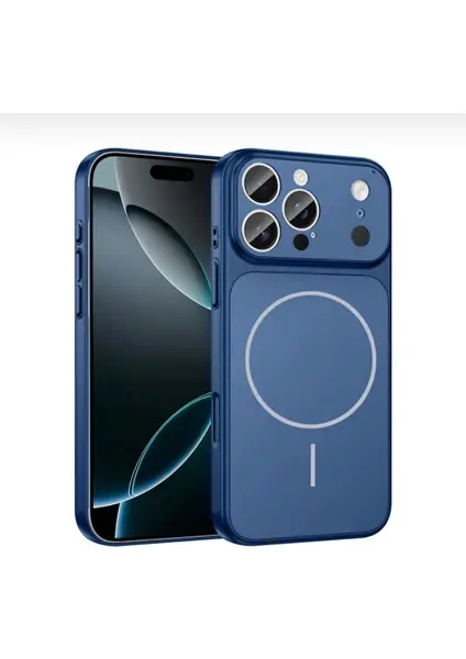 iPhone 12 Pro Max Uyumlu 17 Pro Max Görünümlü Kamera Korumalı Premium Kılıf