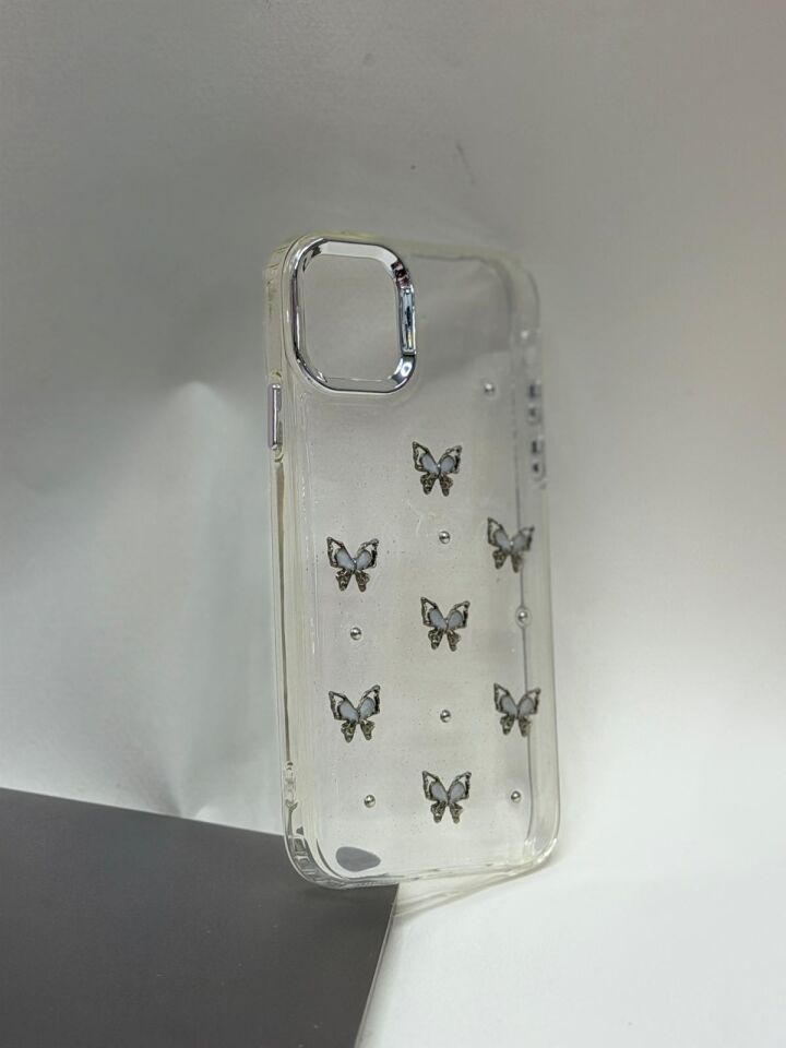iPhone 11 Uyumlu Mücevher Desenli Lüks Tasarım Lansman Kılıf