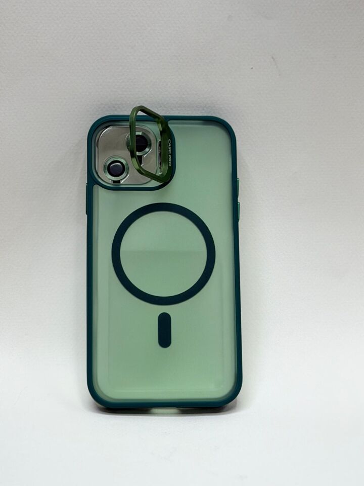 iPhone 11 Uyumlu MagSafe Destekli Mıknatıslı Şeffaf Kılıf – Sararmayan Koruma