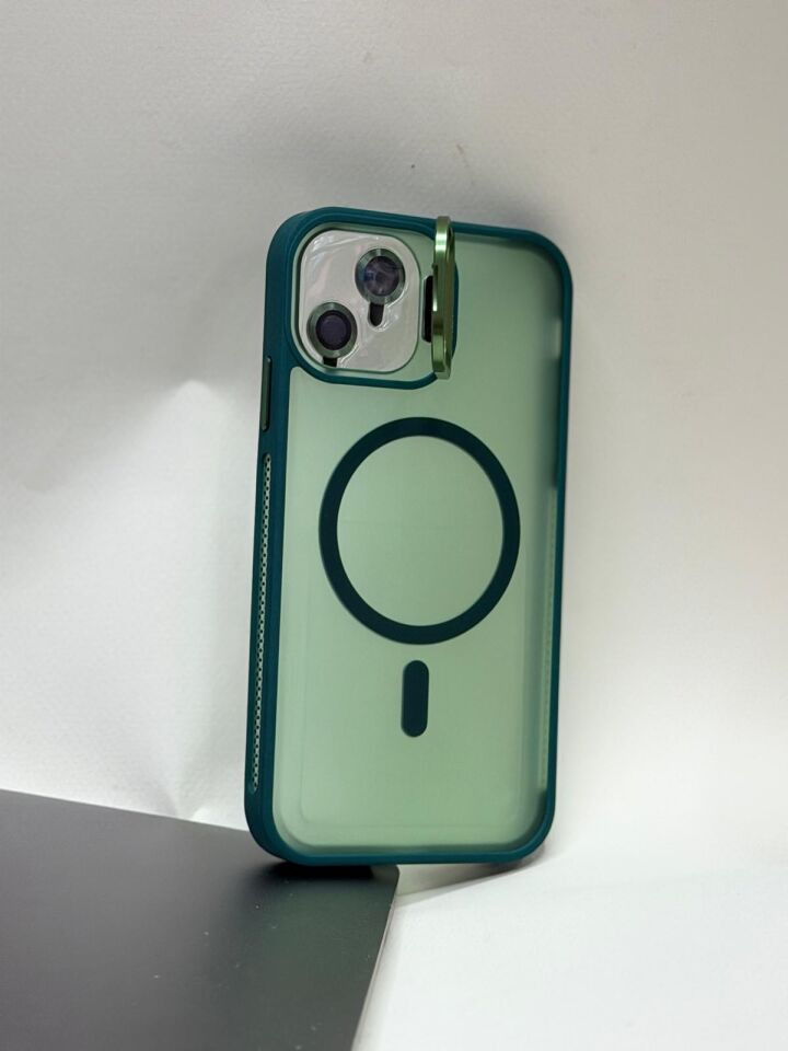 iPhone 11 Uyumlu MagSafe Destekli Mıknatıslı Şeffaf Kılıf – Sararmayan Koruma