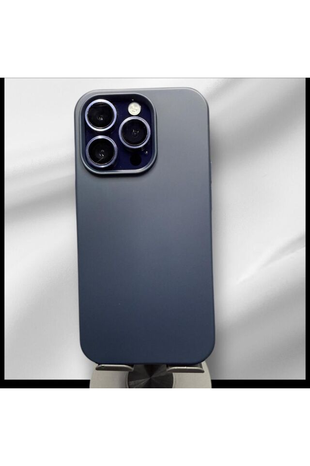 İphone 14 Pro Silikon Lansman Kılıf Lacivert