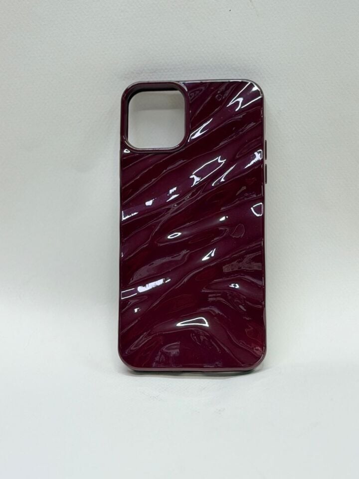 iPhone 11 Pro Max Uyumlu Bordo Lansman Kılıf – İçi Kadife, Kamera Korumalı Premium Silikon