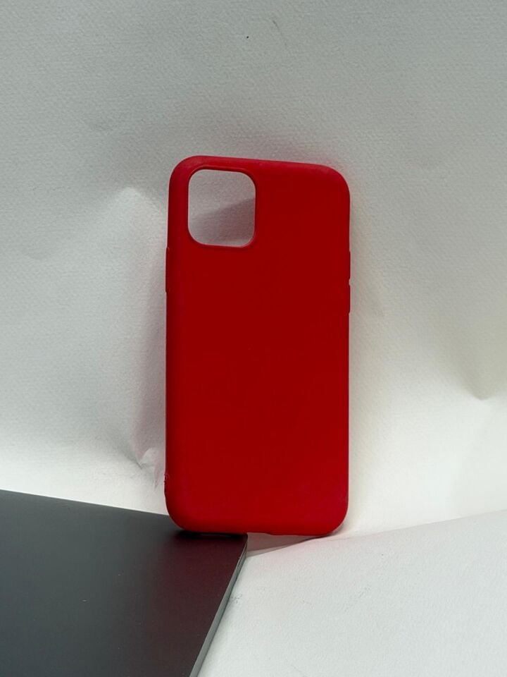 iPhone 11 Pro Uyumlu İçi Kadife Lansman Silikon Kılıf
