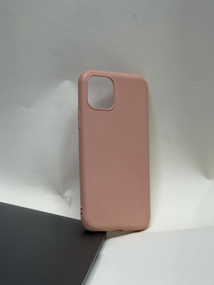 iPhone 11 Pro Uyumlu İçi Kadife Lansman Silikon Kılıf