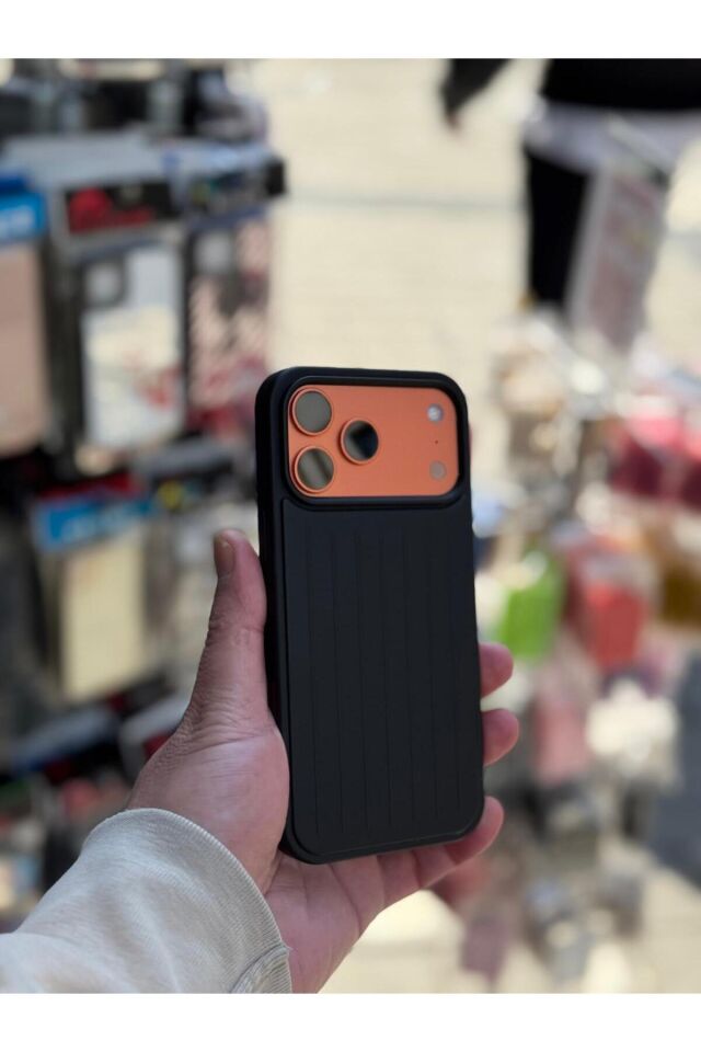 Iphone 17 Pro Max - Rimowa Premium Valiz Desenli Magsafeli Telefon Kılıfı – Güçlü Koruma
