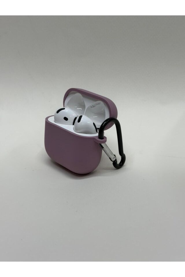 AirPods 4. Nesil Uyumlu Premium Silikon Kılıf - Darbe Emici Koruyucu Kılıf Çok Renkli