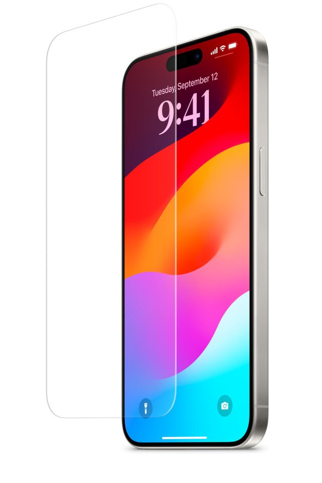 Iphone 15 Pro Max Uyumlu Tam Kaplayan Antistatik Ekran Koruyucu