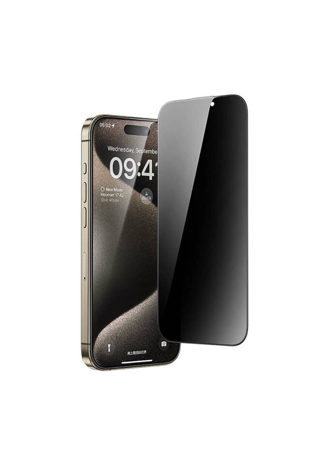 Iphone 14 Pro Uyumlu Tam Kaplayan Privacy Hayalet Ekran Koruyucu
