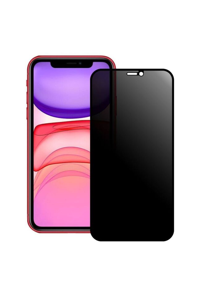 Iphone 12 Uyumlu Tam Kaplayan Privacy Hayalet Ekran Koruyucu
