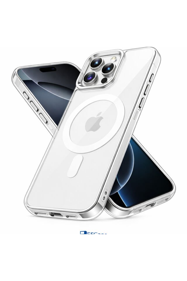 iPhone 16 Pro Max Uyumlu Şeffaf Magsafe Kılıf – Sararmaz, Darbe Emici, Premium Silikon Kapak