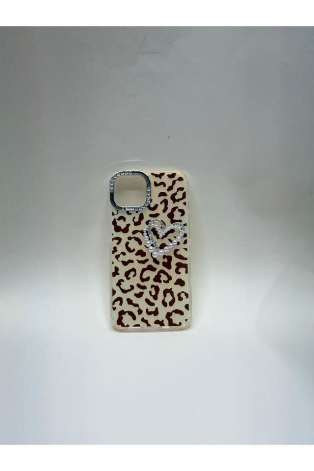 Iphone 14 Uyumlu Bling Bling Premium Kılıf Turuncu