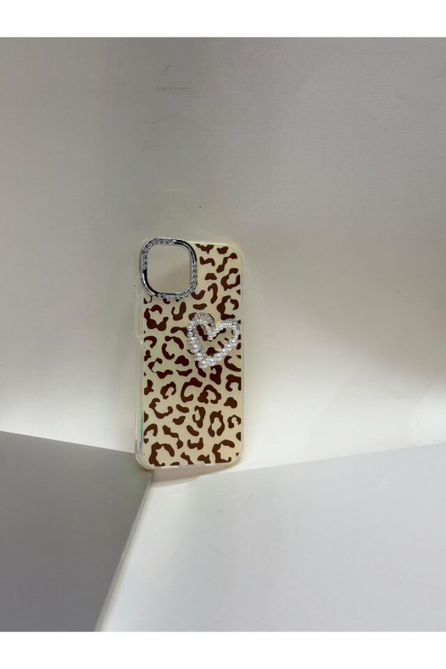 Iphone 14 Uyumlu Bling Bling Premium Kılıf Turuncu