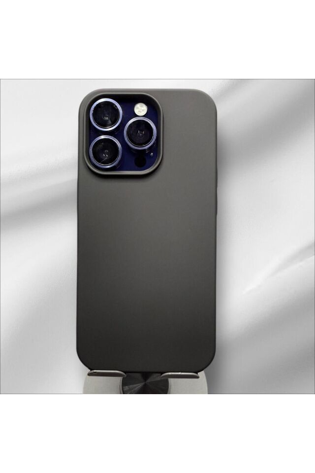 İphone 14 Pro Silikon Lansman Kılıf - Premium Koruma ve Kadife İç Astarlı Esnek Cep Telefonu Kılıfı