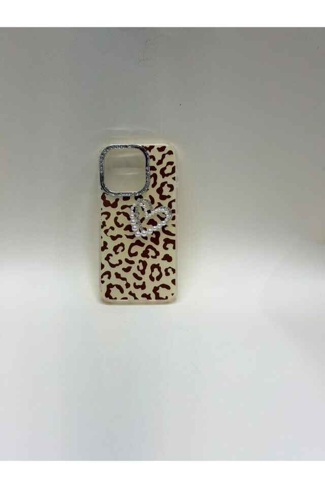 Iphone 15 Pro Uyumlu Bling Bling Premium Kılıf Turuncu