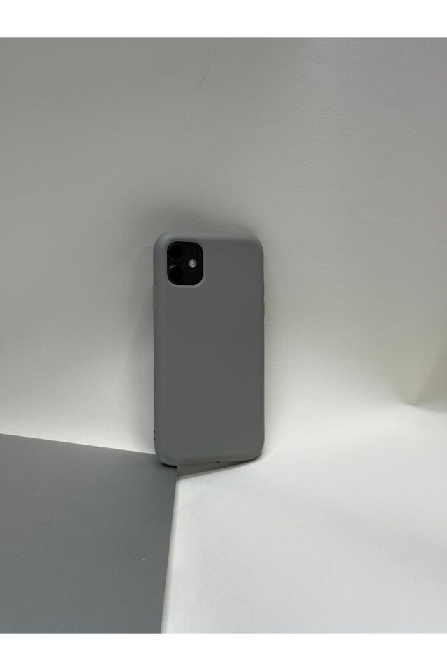 Iphone 11 Uyumlu Silikon Lansman Kılıf Gri