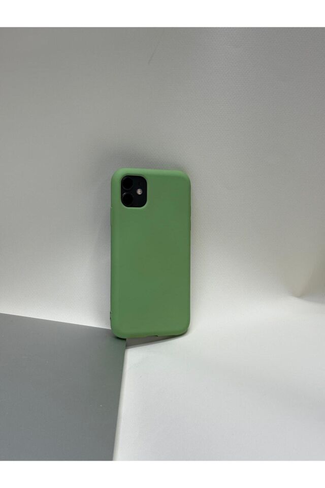 Iphone 11 Uyumlu Silikon Lansman Kılıf Yeşil