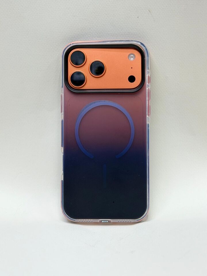 iPhone 17 Pro Max Uyumlu Rainbow MagSafe Kılıf - Sararmaz