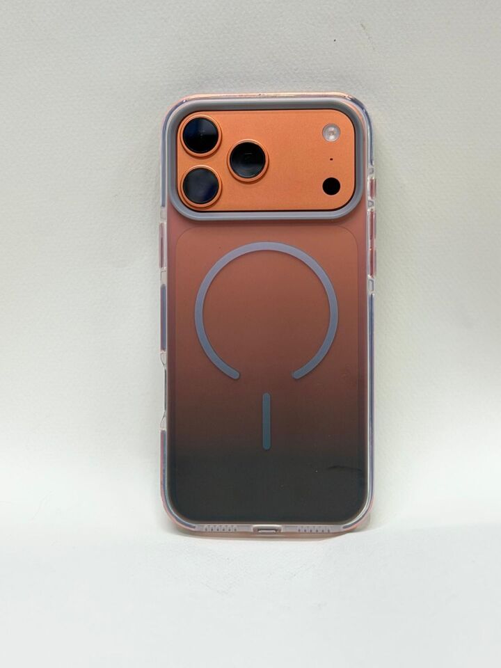 iPhone 17 Pro Max Uyumlu Rainbow MagSafe Kılıf - Sararmaz