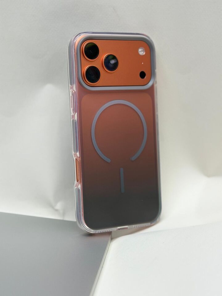 iPhone 17 Pro Max Uyumlu Rainbow MagSafe Kılıf - Sararmaz