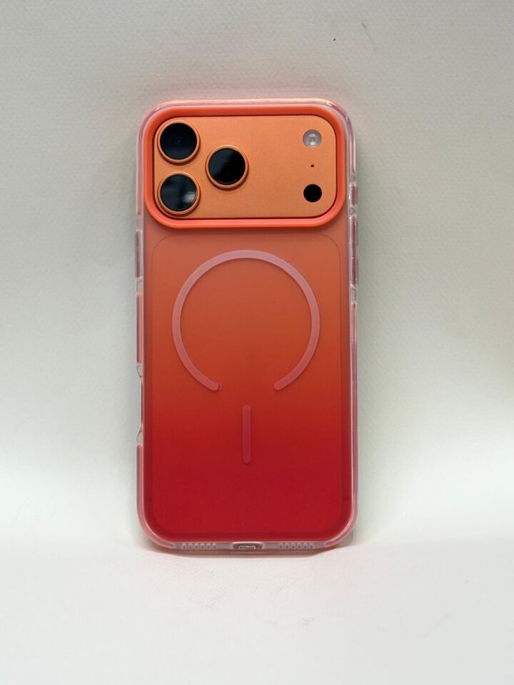 iPhone 17 Pro Max Uyumlu Rainbow MagSafe Kılıf - Sararmaz