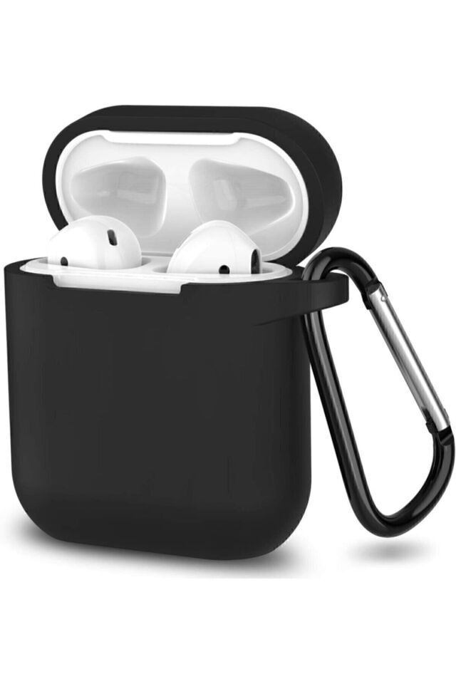 Apple Airpods 1 / 2 Nesil Uyumlu Silikon Kılıf Yumuşak 360 Koruma Airpods