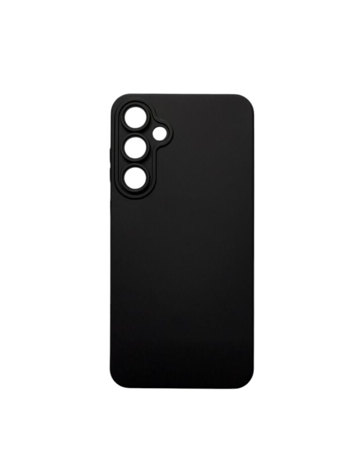 Samsung Galaxy A35/A55 Uyumlu Silikon Lansman Kılıf Siyah