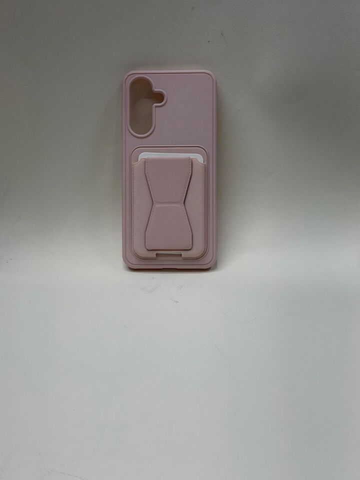 Samsung Galaxy A17 Kılıf Destekli Darbe Emici Ultra Koruma Pembe
