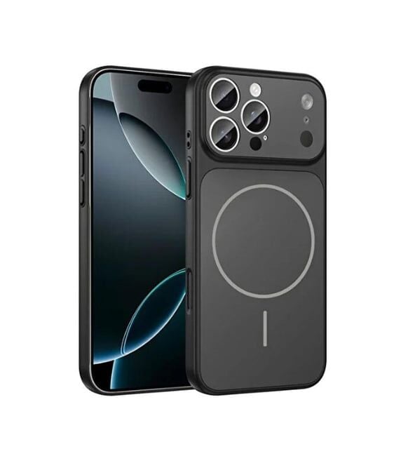 iPhone 16 AG Glass Arka Cam - İpeksi Dokunuş, Sıfır Parmak İzi Siyah