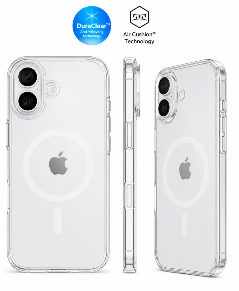 iPhone 17 magsafe şeffaf kılıf