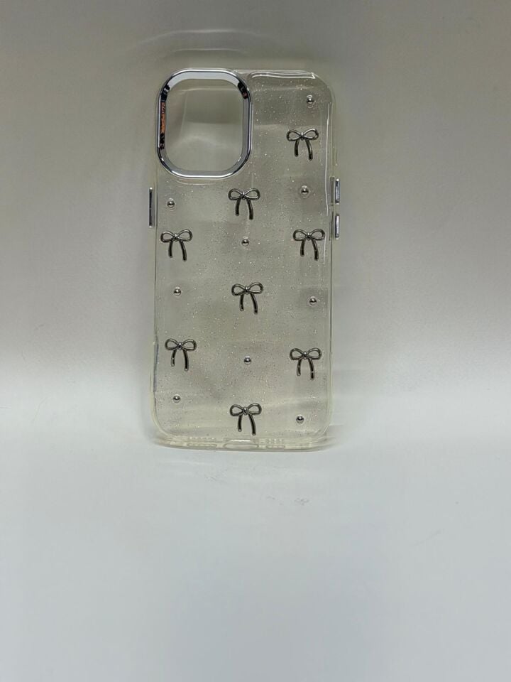 iPhone 17 Uyumlu Şeffaf Desenli Kılıf - Sararmayan Ultra İnce Darbe Emici Kapak