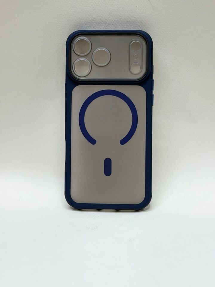 iPhone 17 Pro Max Uyumlu MagSafe Kılıf - Güçlü Mıknatıslı Darbe Emici Şık Kapak