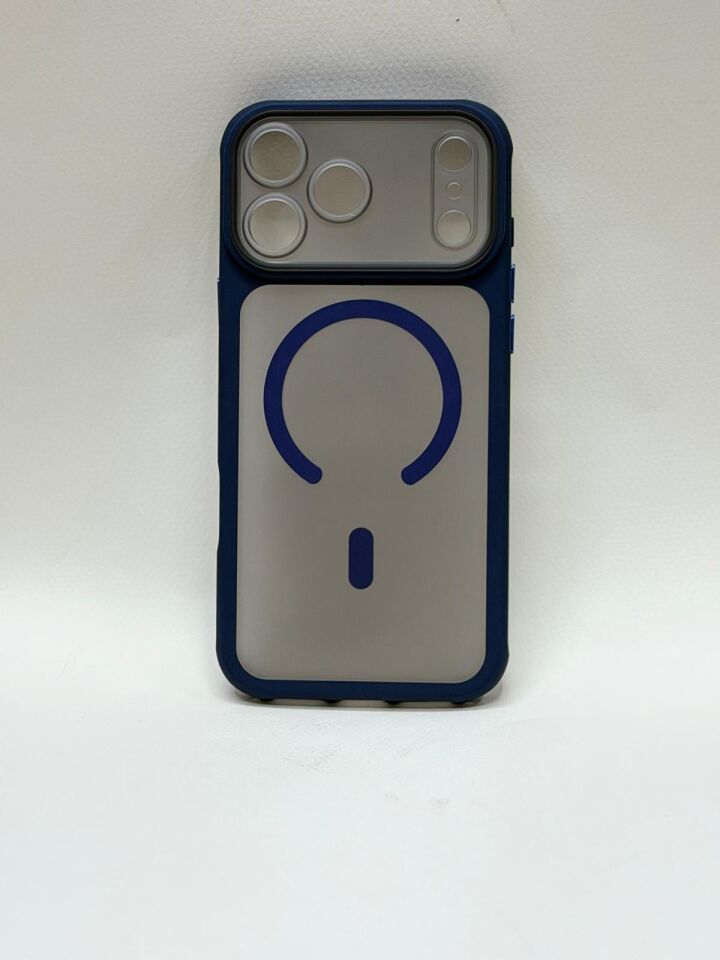 iPhone 17 Pro Max Uyumlu MagSafe Kılıf - Güçlü Mıknatıslı Darbe Emici Şık Kapak