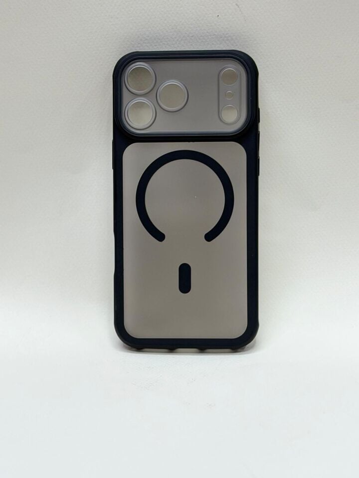 iPhone 17 Pro Max Uyumlu MagSafe Kılıf - Güçlü Mıknatıslı Darbe Emici Şık Kapak