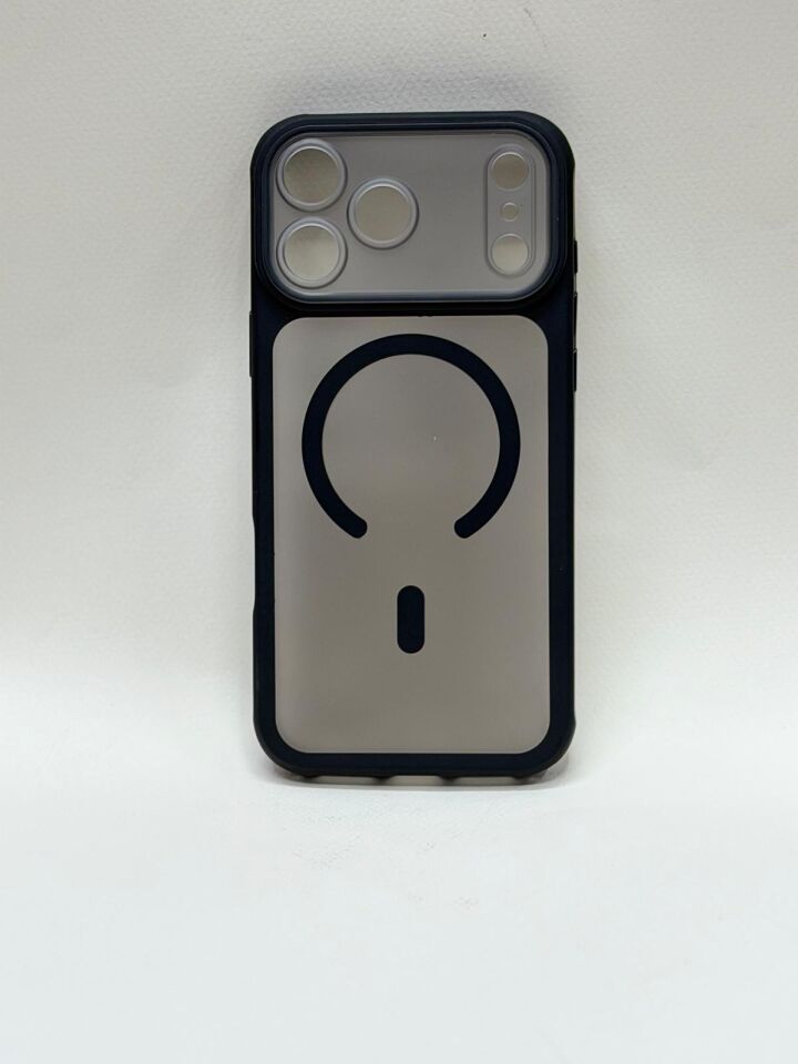 iPhone 17 Pro Max Uyumlu MagSafe Kılıf - Güçlü Mıknatıslı Darbe Emici Şık Kapak