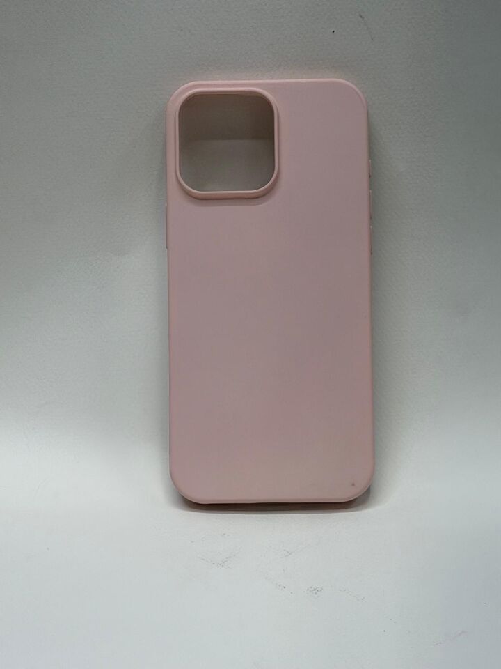 iPhone 16 Pro Max Uyumlu İçi Kadife Lansman Silikon Kılıf