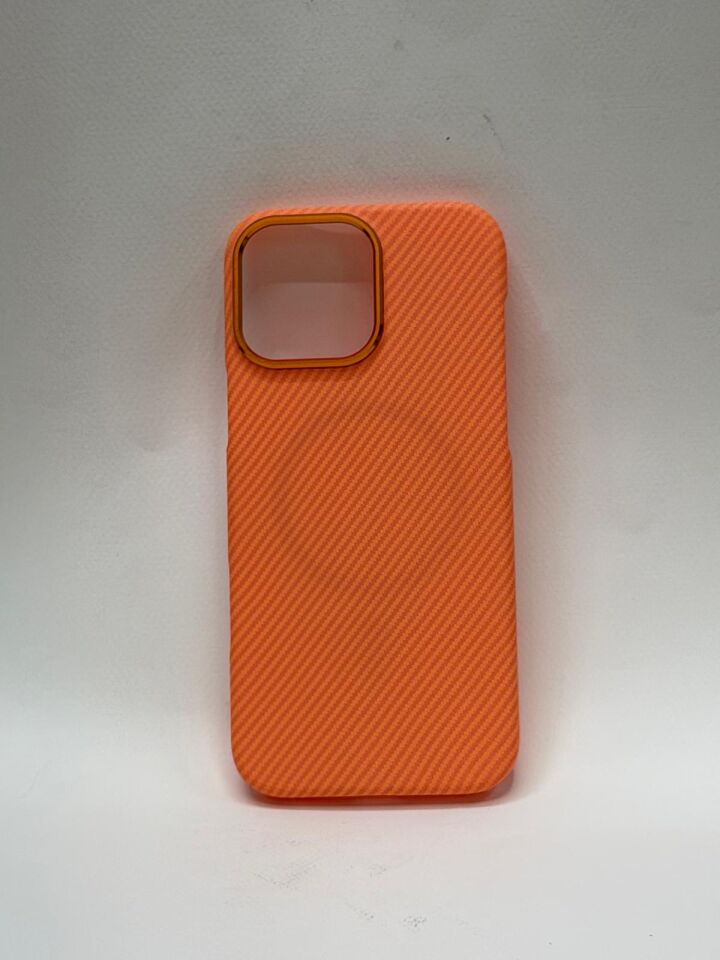 iPhone 16 Pro Max Uyumlu Karbon Fiber Desenli Ultra İnce Lansman Kılıf