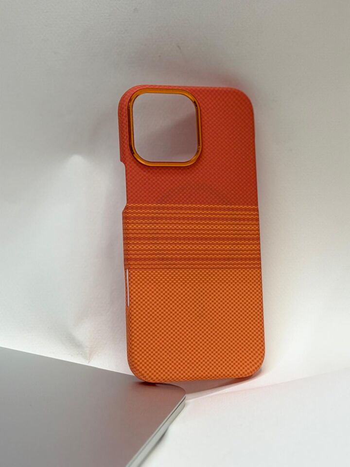 iPhone 16 Pro Max Uyumlu Karbon Fiber Desenli Ultra İnce Lansman Kılıf