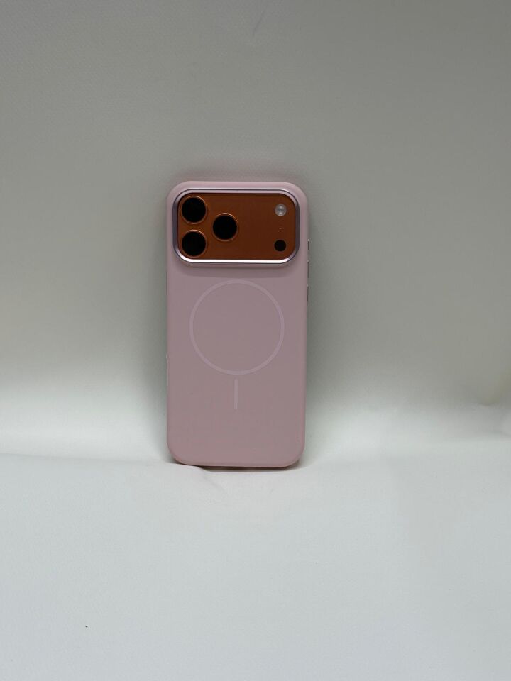 Iphone 17 Pro Max Uyumlu Magsafe Leke tutmaz Silikon Lansman Kılıf