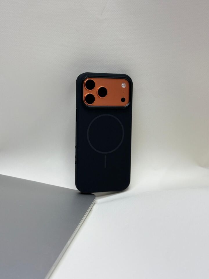 Iphone 17 Pro Max Uyumlu Magsafe Leke tutmaz Silikon Lansman Kılıf