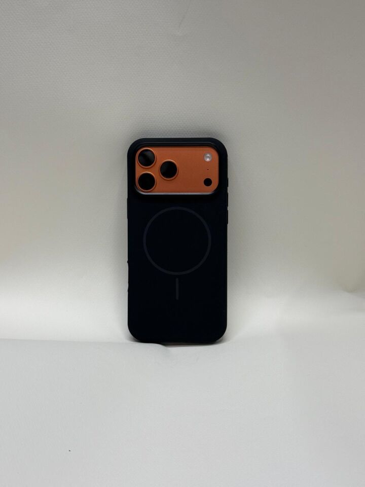 Iphone 17 Pro Max Uyumlu Magsafe Leke tutmaz Silikon Lansman Kılıf