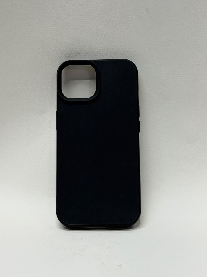 iPhone 15 Lansman Kılıfı - İçi Kadife Süet Mikrofiber Silikon Koruma